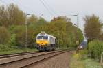 Die 247 034-2 Lz in Ratingen Lintorf am 17.04.2014