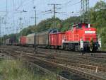 294 582-2 in Gremberg am 07.10.2010, Gru� an den Tf ! 