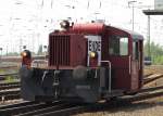 Das Ende der Lokparade am 21.5.2011 bildete diese kleine K�f Diesellokomotive.