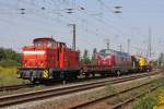 Die 345 107-7 mit V270.10 in Gro�korbetha am 18,08,11