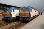 DE2700 01 & 08 in Westerland am 06.08.2011