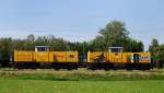 1214 009-5, M�rklin + 1214 0101-1, Frisch auf, aufgenommen am 06.06.14, kurz vor Burgau.