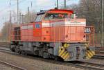 Lok 809 der RAG in K�ln West am 16.02.2011
