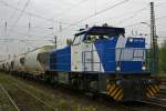 WLS 500 1838 im Einsatz f�r NE am 10.5.10 in Duisburg-Entenfang