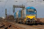 DH751 und DH753 der HGK kurz vor Br�hl am 19.02.2012