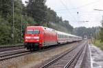 Die 101 007-3 in A�ling (Oberbay) am 30,07,11 