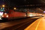 101 143-6 mit �BB Wagenpark , K�ln Hbf am 04.03.2012