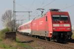 101 017-2 mit AZ in Porz Wahn am 06.04.2012