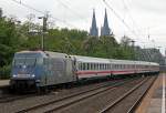 101 070-1 mit IC in K�ln Messe/Deutz am 06.05.2012