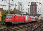 101 134-5 mit einem Pbz in K�ln Hbf am 26.08.2013