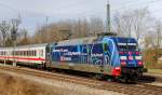 101 042-0, ECO Phant, aufgenommen am 18.03.14, in A�ling.