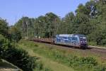 Die 101 042-0 mit einem Gemischten G�terzug nach Gremberg in Ratingen Lintorf am 03.07.2014