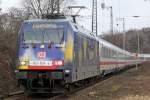 Die 101 101-4 (Europa) in K�ln West am 27,12,09