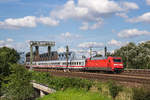 101 028-9 �berquerte mit einem IC am 16.