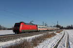 101 062 mit dem  IC K�nigssee  aus Freilassing kommend am 24.