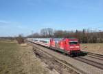 101 080-0 ist mit dem IC  K�nigssee  am 7.
