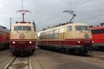 Die 103 113-7 und 103 222-6 beim BW Fest Osnabr�ck am 18,09,10