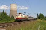 Die 103 235-8 mit dem IC 118 in Wei�enthurm am 07.06.2013