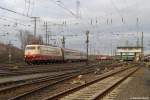 Die 103 113-7 in Koblenz L�tzel am 30.12.2013 