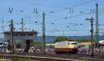 E03 001 während der Lokparade am 14.06.2015 im DB Museum Koblenz-Lützel.
