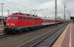 110 452-0 �bernimmt nun bis K�ln den WDR 4 Schlagerexpress, den 218 387-9 & 218 105-5 aus Brilon Wald nach Dortmund gebracht haben, aufgenommen in Dortmund Hbf am 19.06.2011