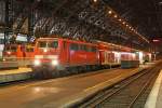 Die 111 125-1 in K�ln Hbf am 03,10,10