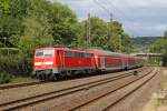Die 111 156 in Wuppertal Sonnborn am 10,06,11
