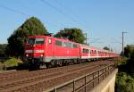 111 012 am RB48 bei Br�hl am 05.09.2013