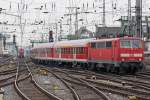 Die 111 153-3 in K�ln Hbf am 21,01,10