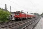 Die 112 161-5 in Solingen Hbf am 29.05.2013