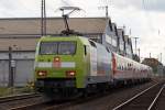 Die 152 005-5 zieht 614 005-7 , 217 001-7 und 120 159-9 zum BW Fest Osnabr�ck am 18,09,10