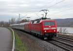 120 156-5 & 101 139-4 am EN420 nach K�ln Hbf bei Leubsdorf am 14.04.2013