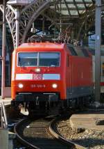 120 126-8 in K�ln Hbf am 7.3.2010