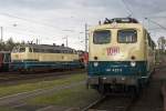 Die 140 423-5 und 217 014-0 beim BW Fest Osnabr�ck am 18,09,10
