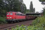 Die 140 538-0 in Hannover Limmer am 16,08,11