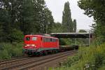 Die 140 681-8 in Hannover Limmer am 16,08,11