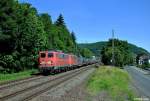 140 850-9 und 140 837-6 mit dem GM 60305 (Oberhausen West - Andernach) am 14.06.2015 bei Oberwinter.
