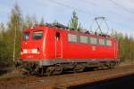 Die 141 366-5 in Koblenz L�tzel am 09,04,11