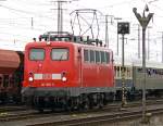 141 366-5 bei der Lokparade in Koblenz-L�tzel am 03.04.2010