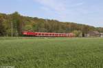 Die 143 259-0 mit der S6 in Essen Werden am 17.04.2014