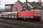 Die 143 942-1 als S6 richtung K�ln Nippes am 28,02,10