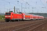 Die 146 020-3 in Koblenz L�tzel am 08,05,11