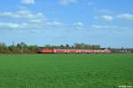 146 029-4 mit dem RE 10524 von Koblenz nach Wesel am 18.04.2013 in Langenfeld(Rhld).