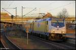 146 536-8 (ME) in Hamburg-Harburg am 28.12.2012.