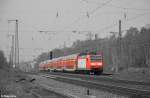146 030-2 mit dem RE 10117 (Aachen Hbf - Paderborn Hbf) am 19.04.2015 in Bochum-Ehrenfeld.