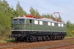 Die E50 091 in Koblenz L�tzel am 07,05,11