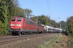 Die 151 022-1 in Gruiten am 12,10,10
