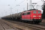 151 053-6 in Ratingen-Lintorf am 07.02.2012