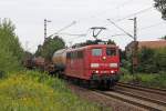 Die 151 086-6 in Hannover Limmer am 16,08,11