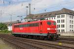 Die 151 121-1 bei der Lokparade vom DB Museum Koblenz L�tzel am 02,06,12
